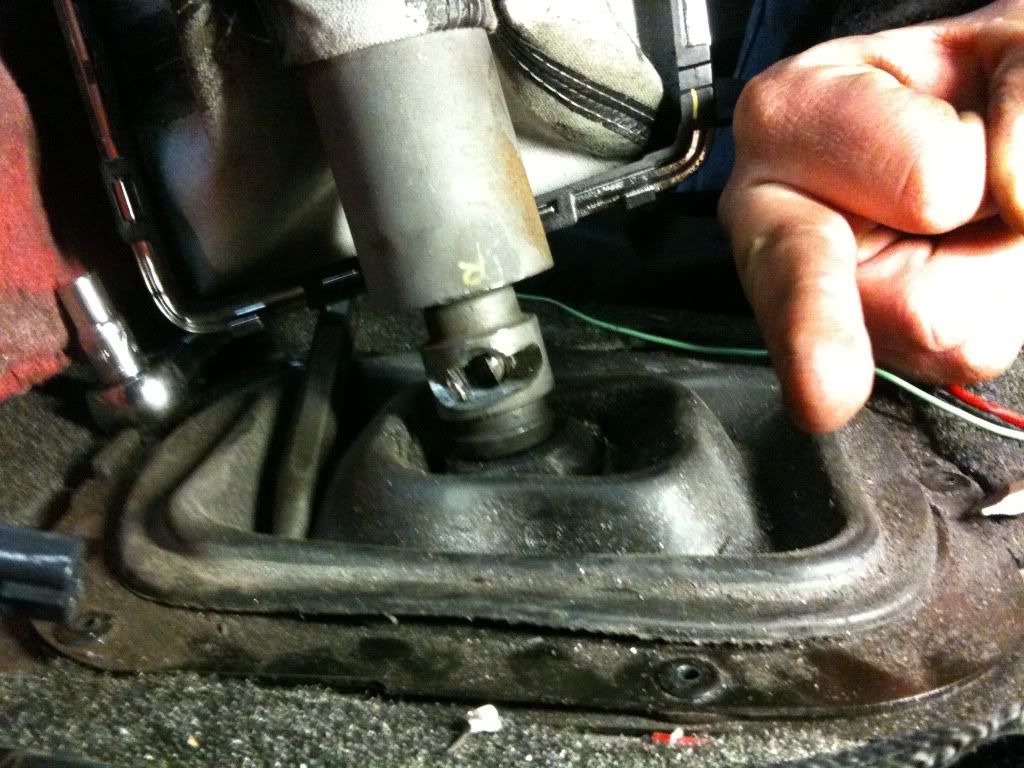 How to remove your shifter in just 4 &^ hours. Saturn Sky Forums