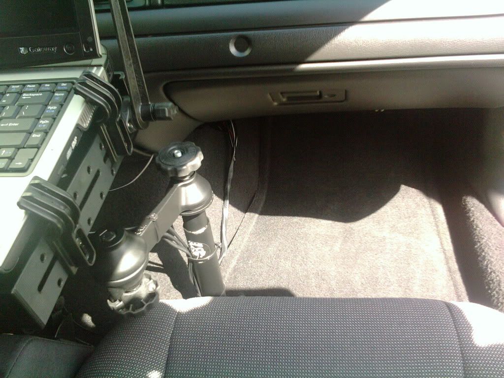 RAM Laptop Mount installed... Body and Interior