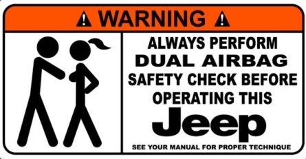 Funny bumper stickers... - Jeep Cherokee Forum xjTalk