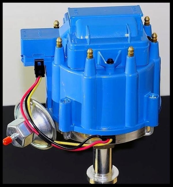 FORD 289 302 5.0 5.0L HEI COMPLETE DISTRIBUTOR LONG SHAFT 65025BLUE