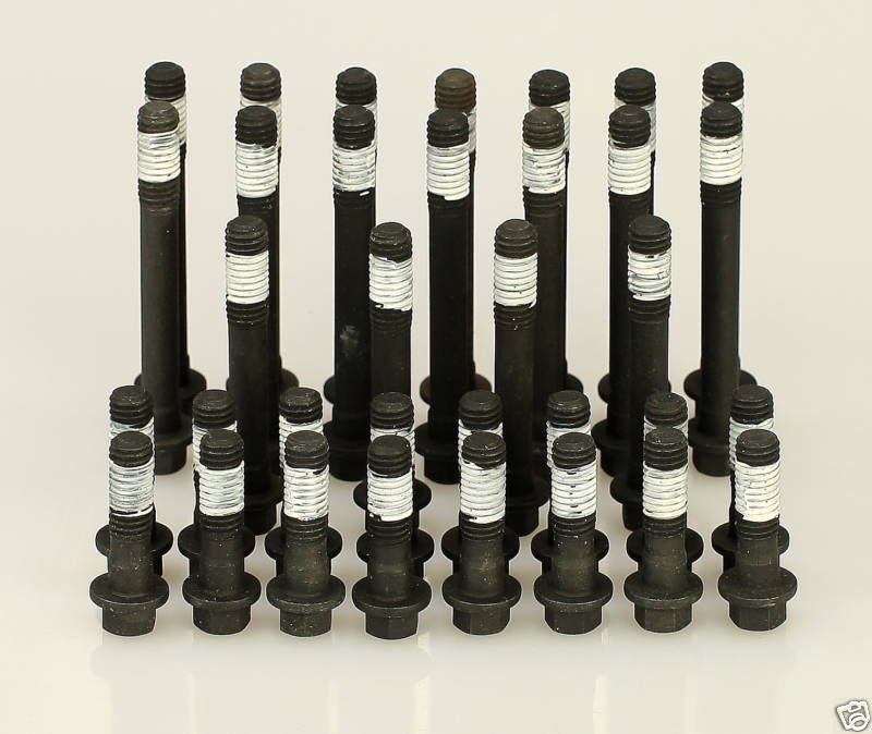 BBC HEAD BOLTS FOR ALUMINUM HEADS, 12 POINT W/WASHERS BBC50/ 279