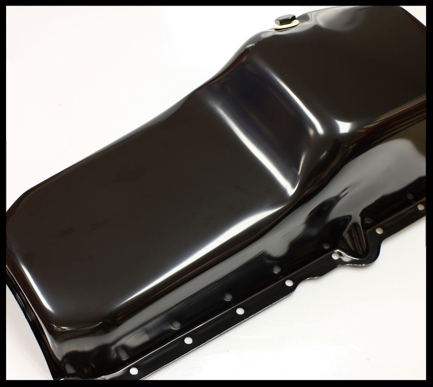 SBC CHEVY 1pcRMS PASSENGER SIDE DIPSTICK 5 QT QUART BLACK OIL PAN 86UP 9414P eBay