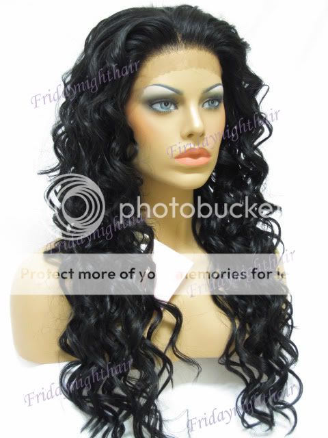 NEW Top Quality Synthetic Lace Front Full wig GLS09 1B  
