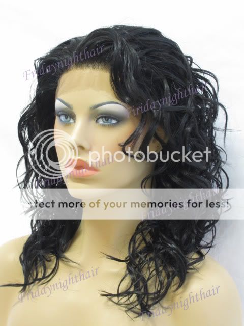 NEW Top Quality Synthetic Lace Front Full wig GLS24 1B/30  