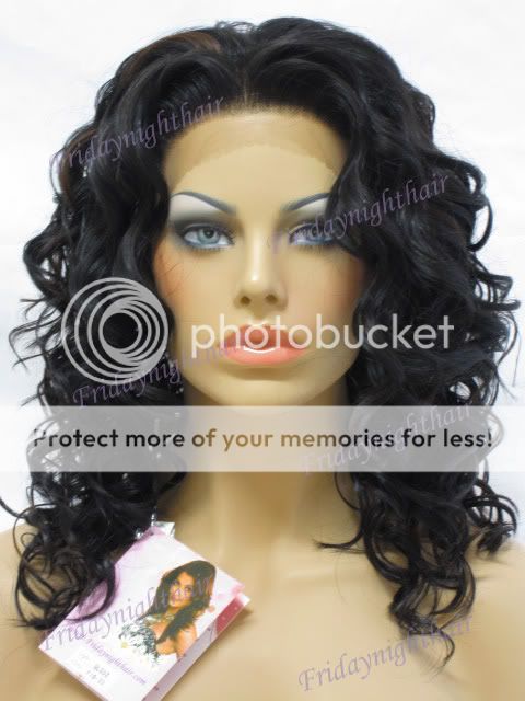 NEW Top Quality Synthetic Lace Front wig GLS53 1B/30  