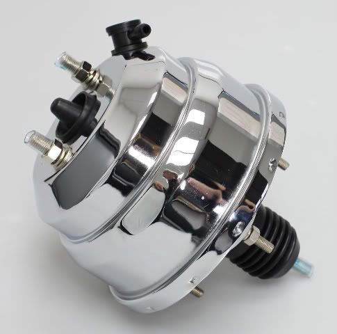 DUAL DIAPHRAGM BRAKE BOOSTER AND MASTER CYLINDER KIT