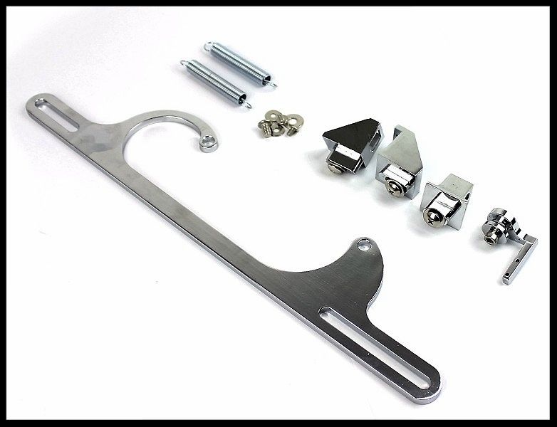 THROTTLE CABLE BRACKET FOR HOLLEY CARBURETOR CHROME FINISH.PC-3244-C ...