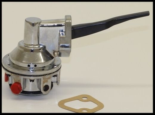 For Ford 289 302 351w Chrome High Volume Mechanical Fuel Pump