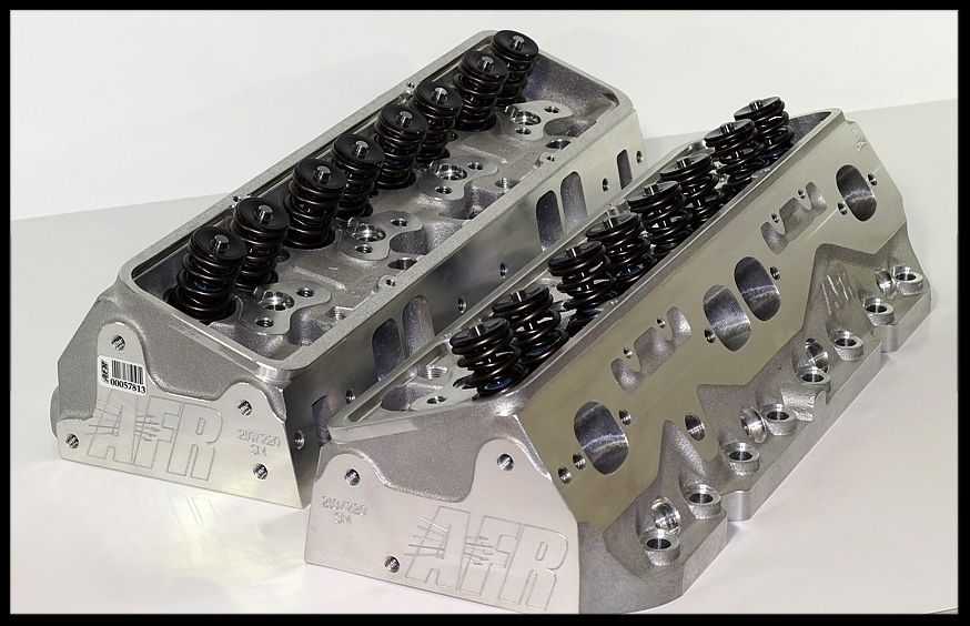 AFR CHEVY SBC 406 421 434 ELIMINATOR HEADS 210cc 65cc FULLY BUILT