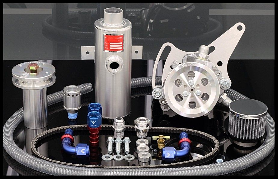 Sbc Chevy Gz Sportsman Complete Streetstrip Vacuum Pump Kit Sbc