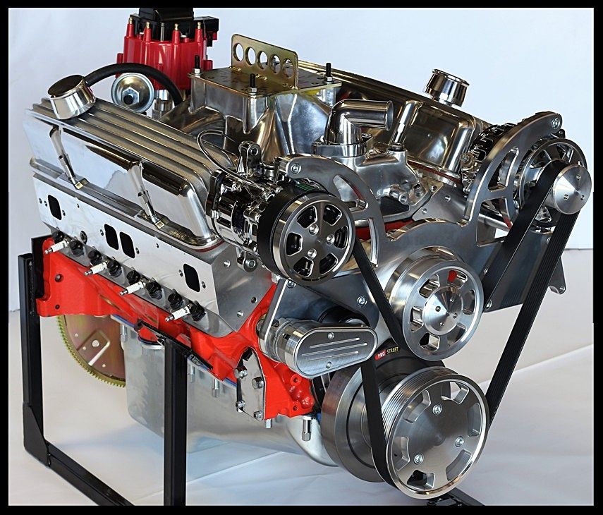 SBC CHEVY 350 383 TALL RETRO STYLE FINNED VALVE COVERS ALUMINUM S