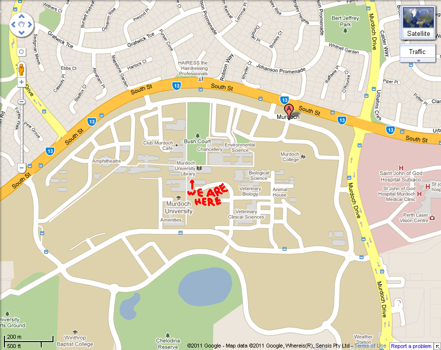 Murdoch Tafe Campus Map